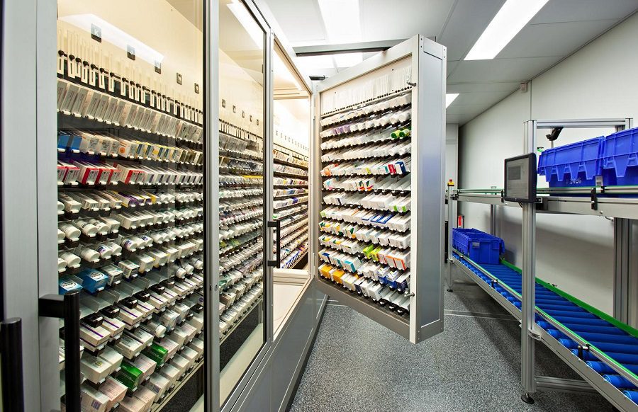RoboPharma Package Dispensing Robot